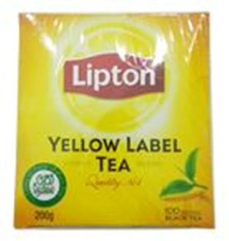 چای کیسه ای ساده 100 عددی لیپتون Lipton