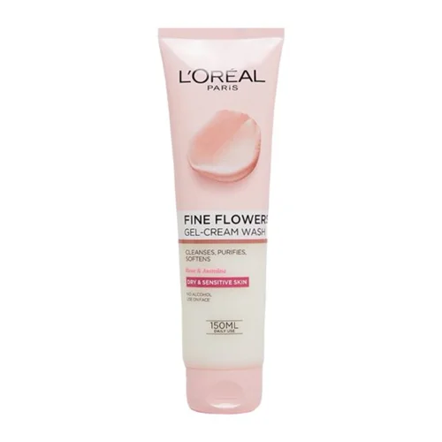 ژل شستشوی صورت لورال مخصوص پوست های خشک و حساس حجم 150 میل