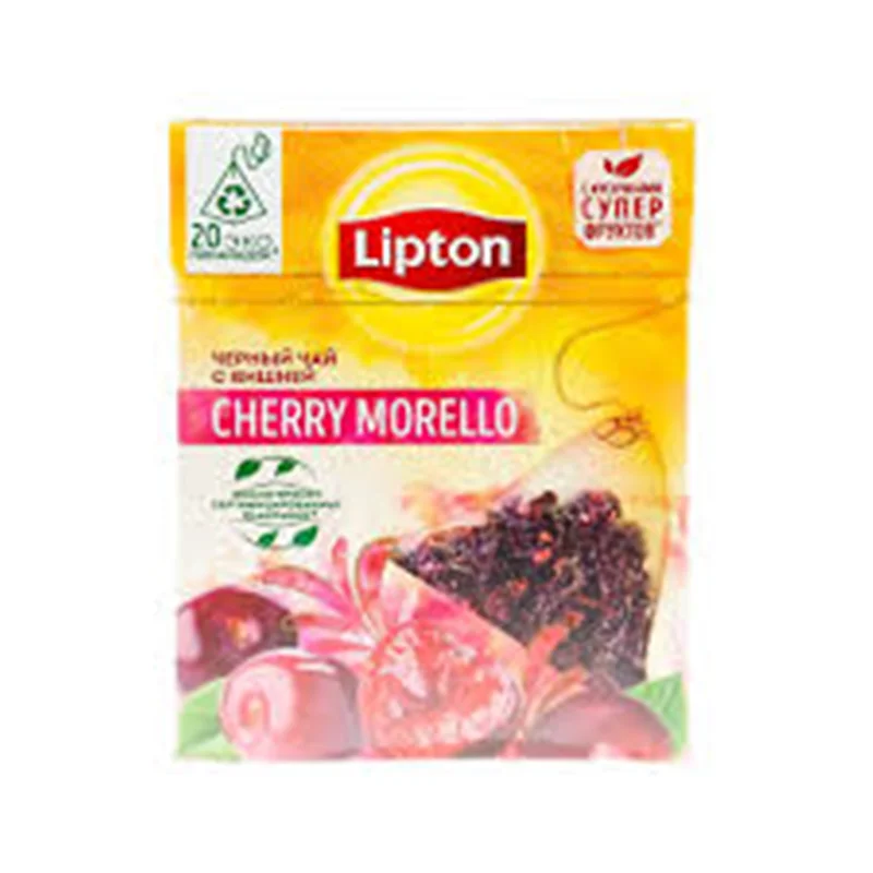 چای لیپتون Lipton مدل Cherry Morello بسته 20 عددی