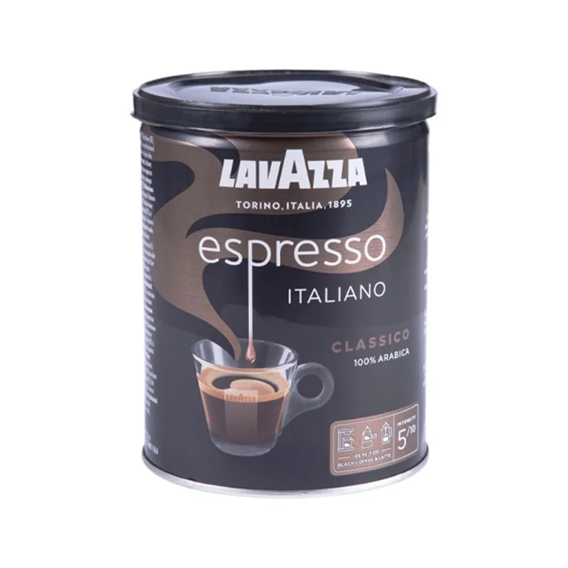 قوطی قهوه لاوازا اسپرسو ایتالیانو 250 گرمی
