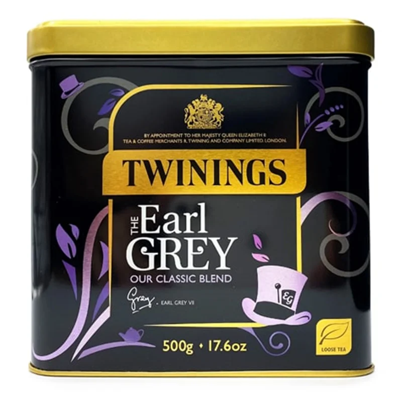 چای سیاه ارل گری توینینگز قوطی فلزی – Twinings