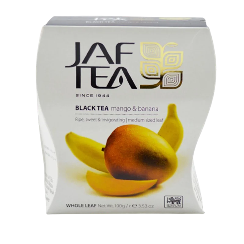چای جف تی Jaf Tea مدل Mango & Banana