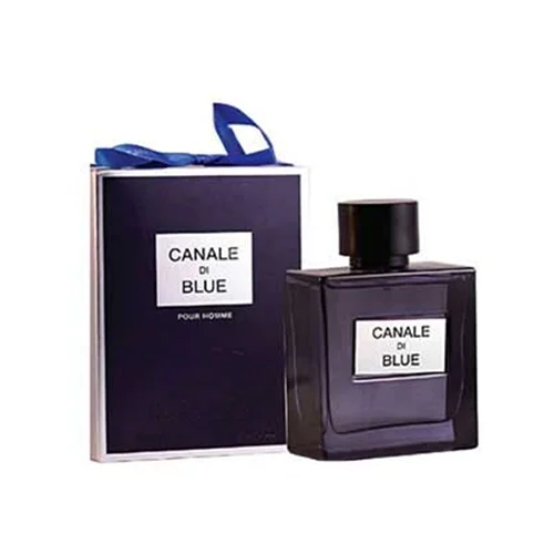 عطر ادکلن مردانه بلو شانل فراگرنس ورد کانال دی بلو پور هوم (Fragrance World Canale Di Blue Pour Homme)